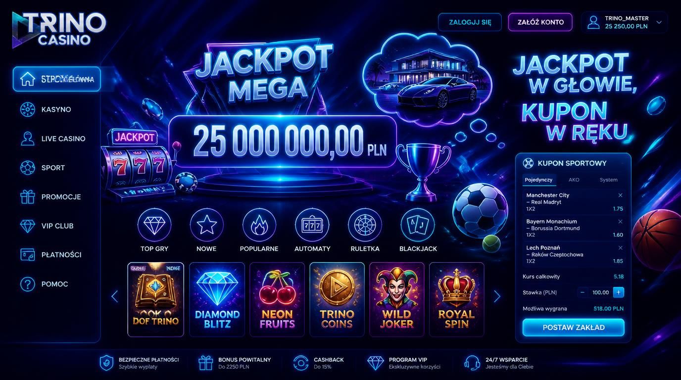 Pula jackpot i kupon sportowy w marzycielskim klimacie